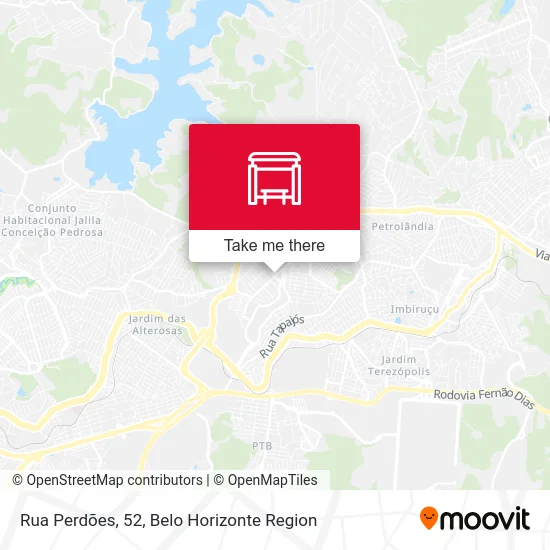 Rua Perdões, 52 map