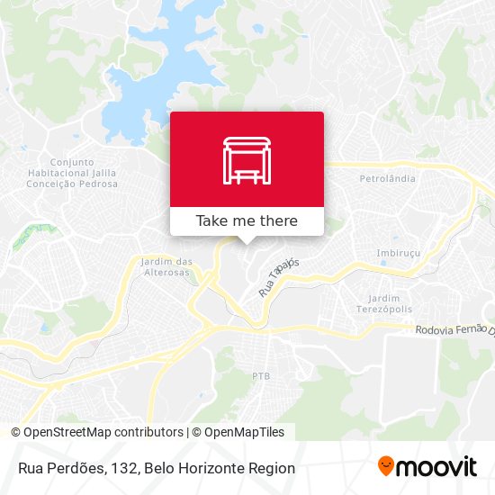Rua Perdões, 132 map