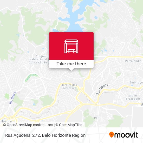 Rua Açucena, 272 map