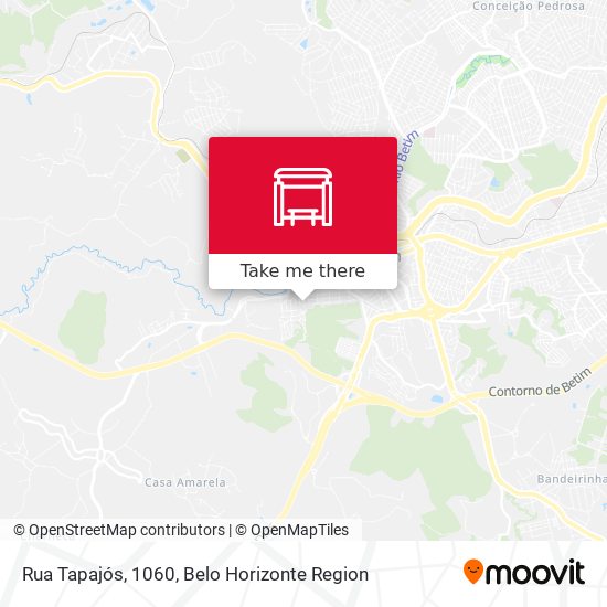 Rua Tapajós, 1060 map