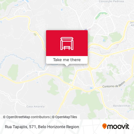 Rua Tapajós, 571 map
