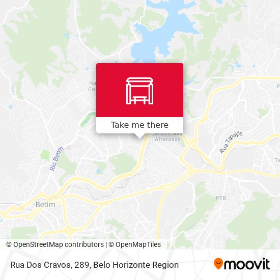 Rua Dos Cravos, 289 map
