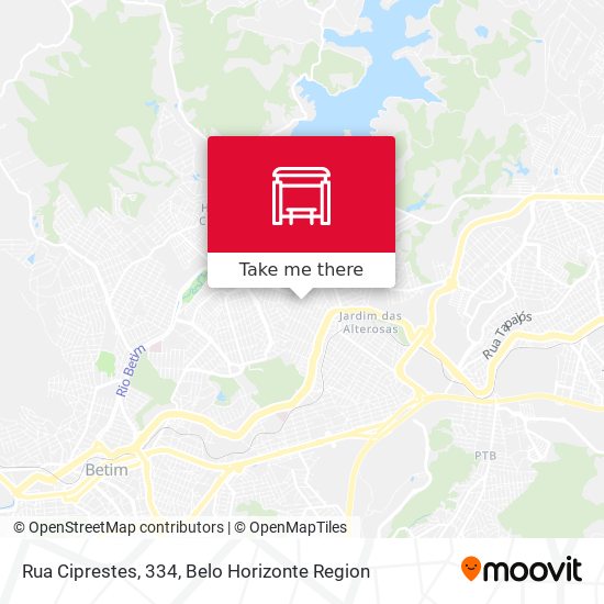 Rua Ciprestes, 334 map