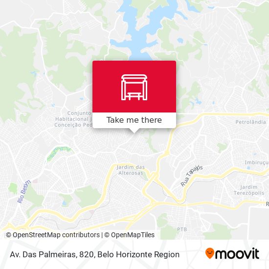 Av. Das Palmeiras, 820 map