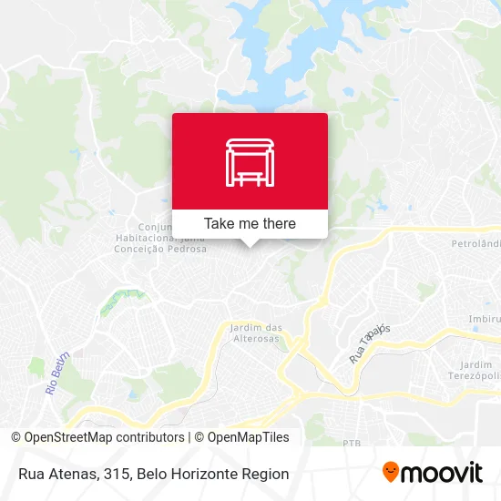 Rua Atenas, 315 map