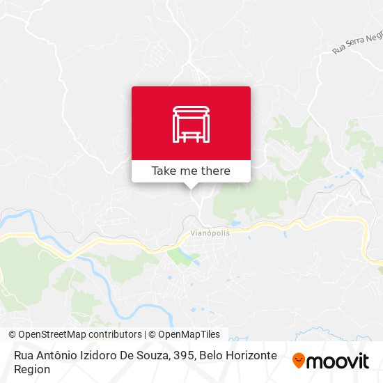 Rua Antônio Izidoro De Souza, 395 map