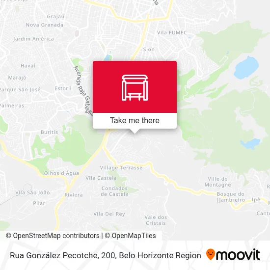 Rua González Pecotche, 200 map