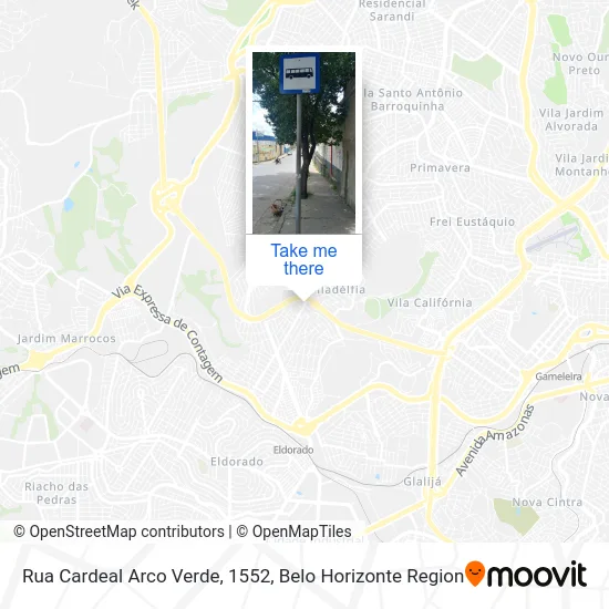 Rua Cardeal Arco Verde, 1552 map