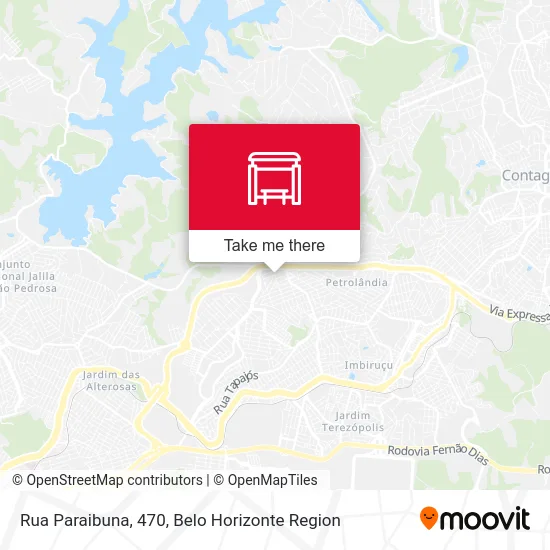 Rua Paraibuna, 470 map