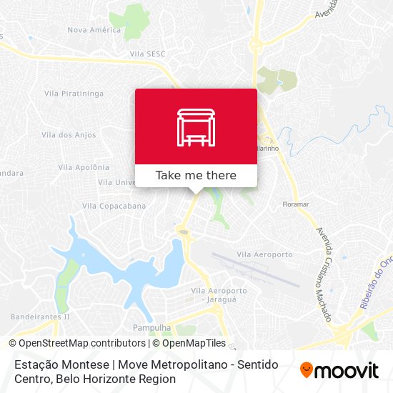 Estação Montese | Move Metropolitano - Sentido Centro map