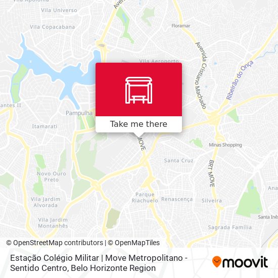 Estação Colégio Militar | Move Metropolitano - Sentido Centro map