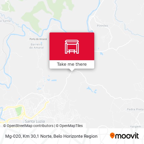 Mg-020, Km 30,1 Norte map
