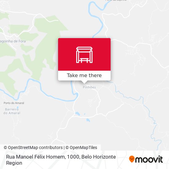 Rua Manoel Félix Homem, 1000 map