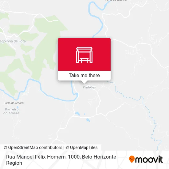 Rua Manoel Félix Homem, 1000 map