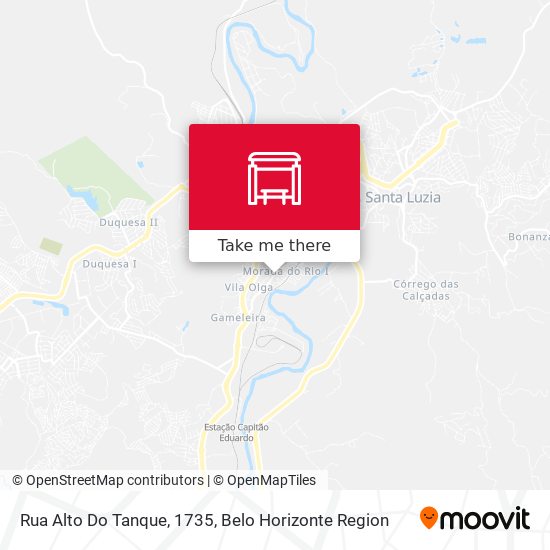 Rua Alto Do Tanque, 1735 map