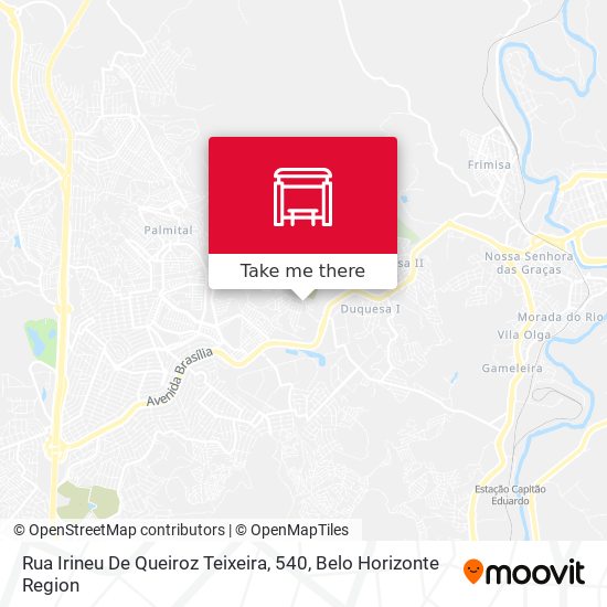Rua Irineu De Queiroz Teixeira, 540 map