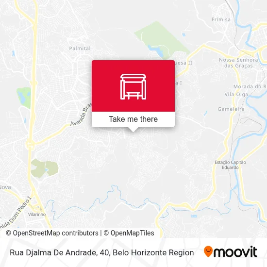 Rua Djalma De Andrade, 40 map
