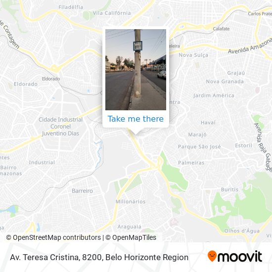 Av. Teresa Cristina, 8200 map