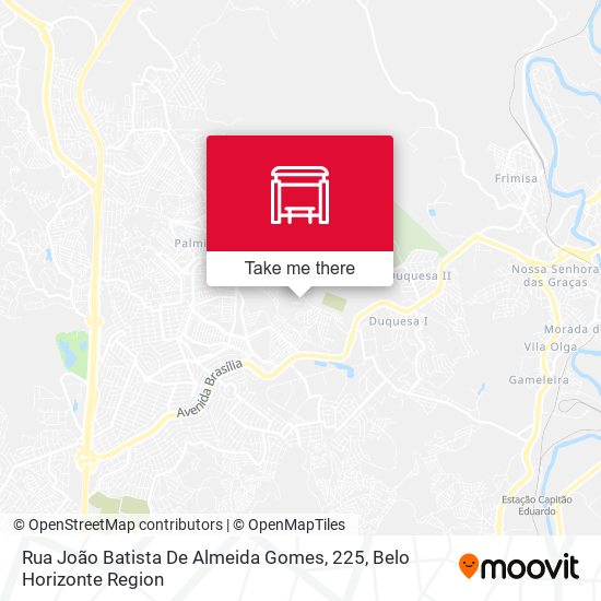 Rua João Batista De Almeida Gomes, 225 map