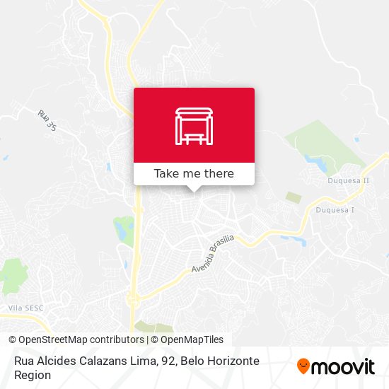 Rua Alcides Calazans Lima, 92 map