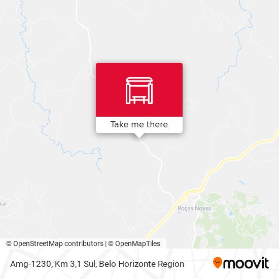 Amg-1230, Km 3,1 Sul map