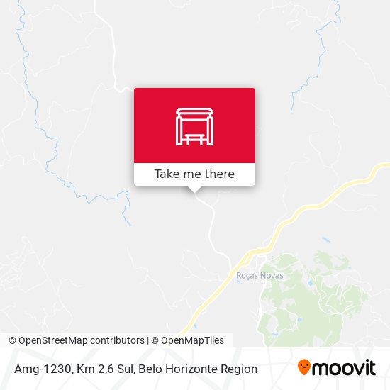 Amg-1230, Km 2,6 Sul map