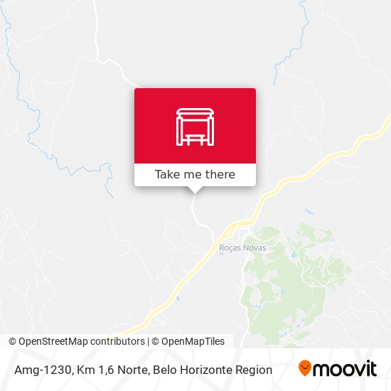 Amg-1230, Km 1,6 Norte map