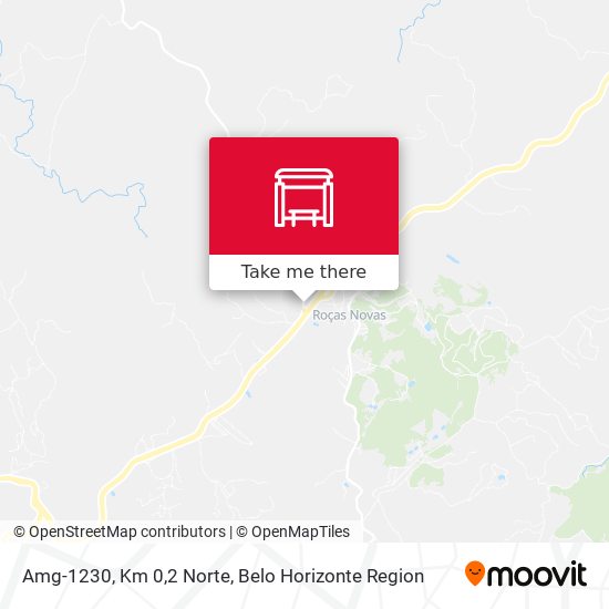 Amg-1230, Km 0,2 Norte map