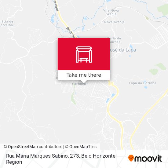 Rua Maria Marques Sabino, 273 map