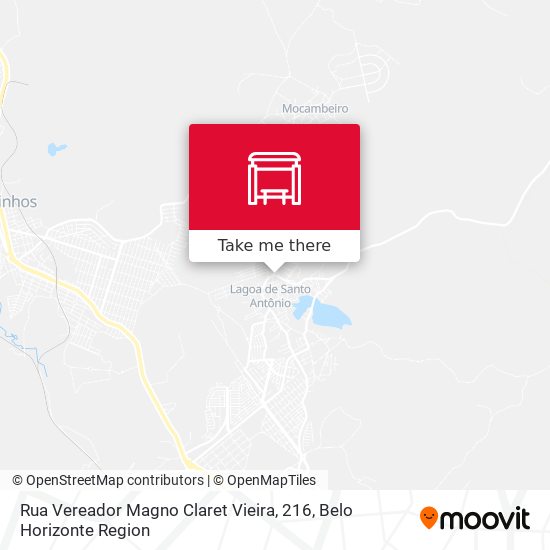 Rua Vereador Magno Claret Vieira, 216 map