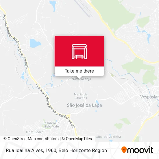 Rua Idalina Alves, 1960 map