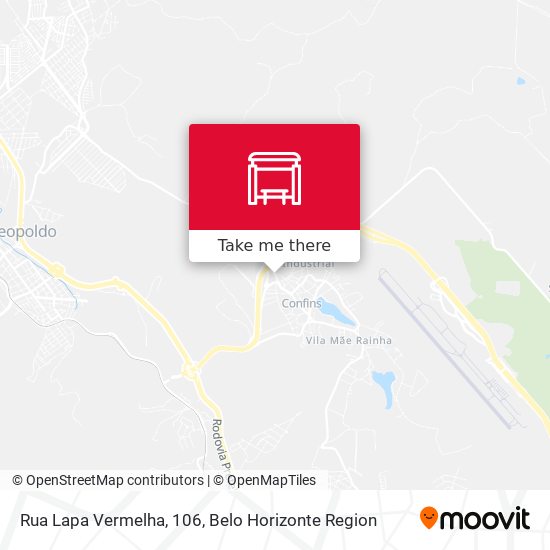 Rua Lapa Vermelha, 106 map