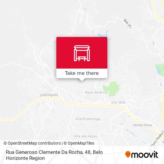 Rua Generoso Clemente Da Rocha, 48 map