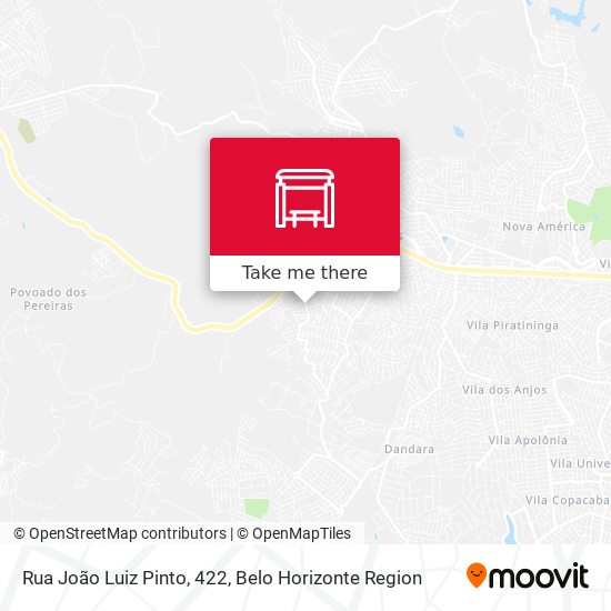 Rua João Luiz Pinto, 422 map