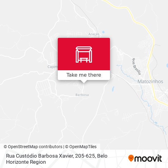 Rua Custódio Barbosa Xavier, 205-625 map