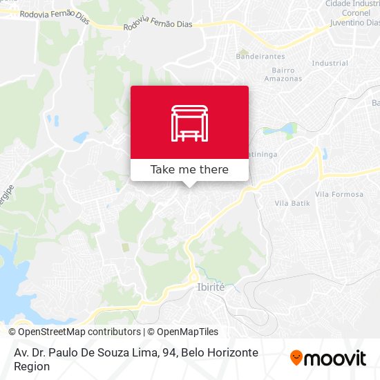 Mapa Av. Dr. Paulo De Souza Lima, 94