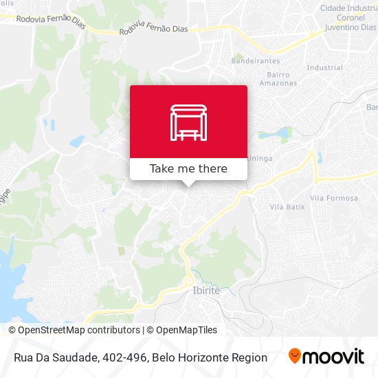 Rua Da Saudade, 402-496 map