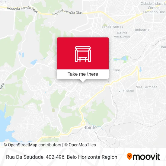 Rua Da Saudade, 402-496 map