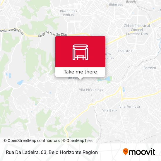 Rua Da Ladeira, 63 map