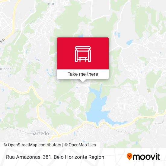 Rua Amazonas, 381 map