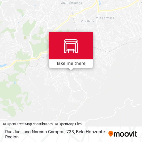 Rua Juciliano Narciso Campos, 733 map