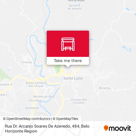 Rua Dr. Arcanjo Soares De Azevedo, 484 map