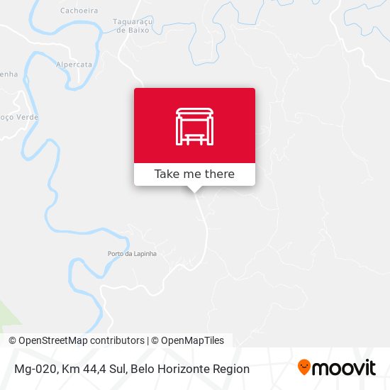Mg-020, Km 44,4 Sul map