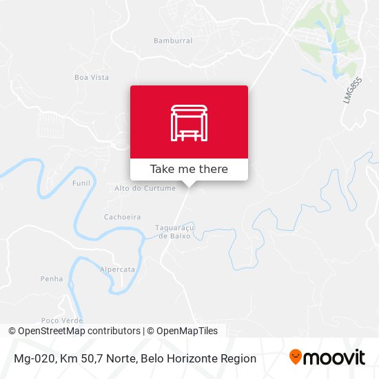 Mg-020, Km 50,7 Norte map