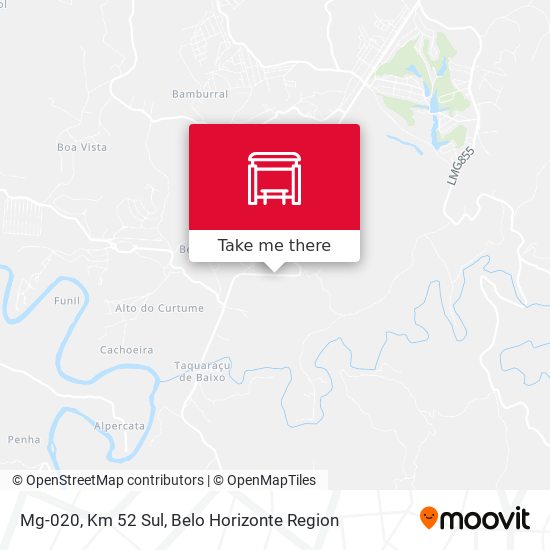 Mg-020, Km 52 Sul map