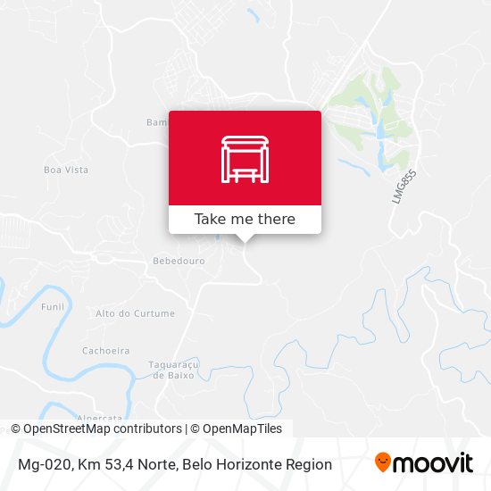 Mg-020, Km 53,4 Norte map
