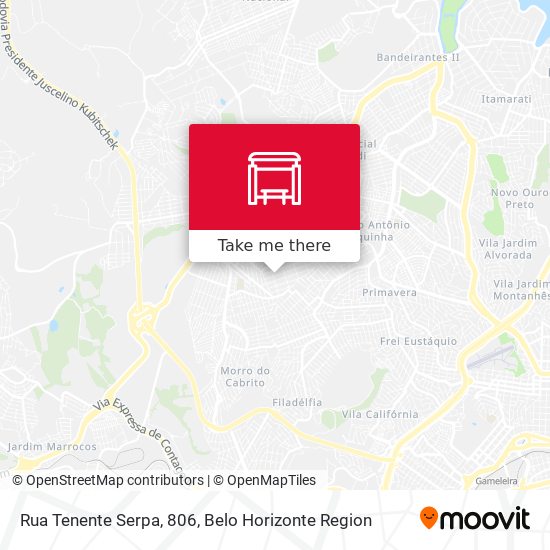 Rua Tenente Serpa, 806 map