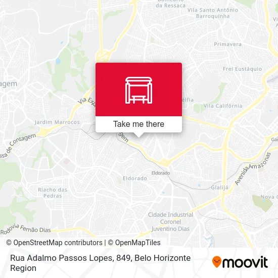 Rua Adalmo Passos Lopes, 849 map