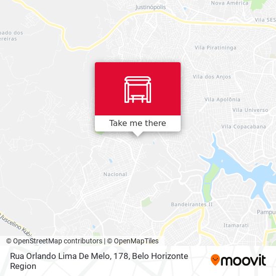 Rua Orlando Lima De Melo, 178 map