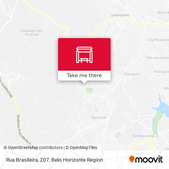 Rua Brasileira, 207 map